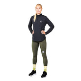 Saysky WMNS Blaze Half Zip Lightweight Fleece, Black